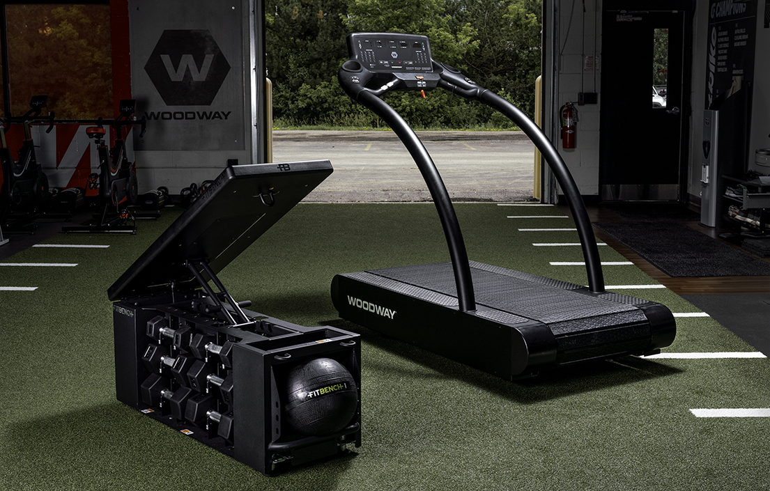 woodway treadmill fitbench