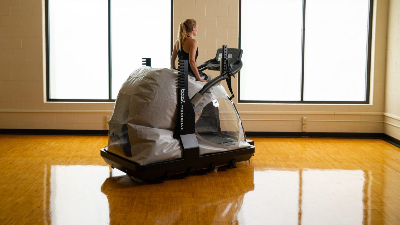 boost treadmills by woodway